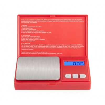 Factory Supply Mini Red Pocket Scale  Electronic Balance Scale New