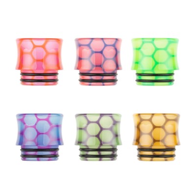 Limited time discount New Coming Anti-Frying  Noctilucence  Resin Drip Tip 810