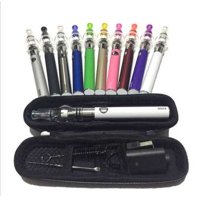 Best selling wax vaporizer glass globe atomizer with dual ceramic coil atomizer