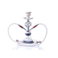 Cheap Black Hot Sale Glass Hookah Shisha Two Hose Wholesale Shisha